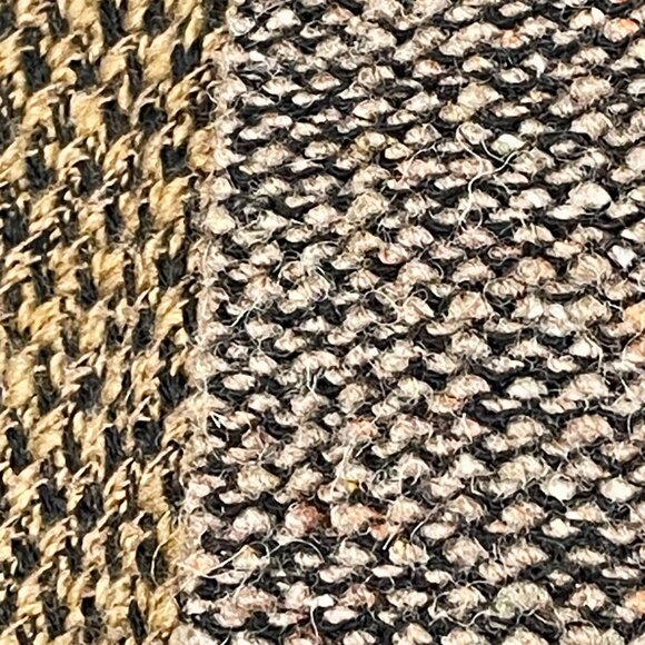 Alembika Wool Blend Long Open Cardigan Jacket Coat Brown Black Size 3/XL Israel - Picture 14 of 16